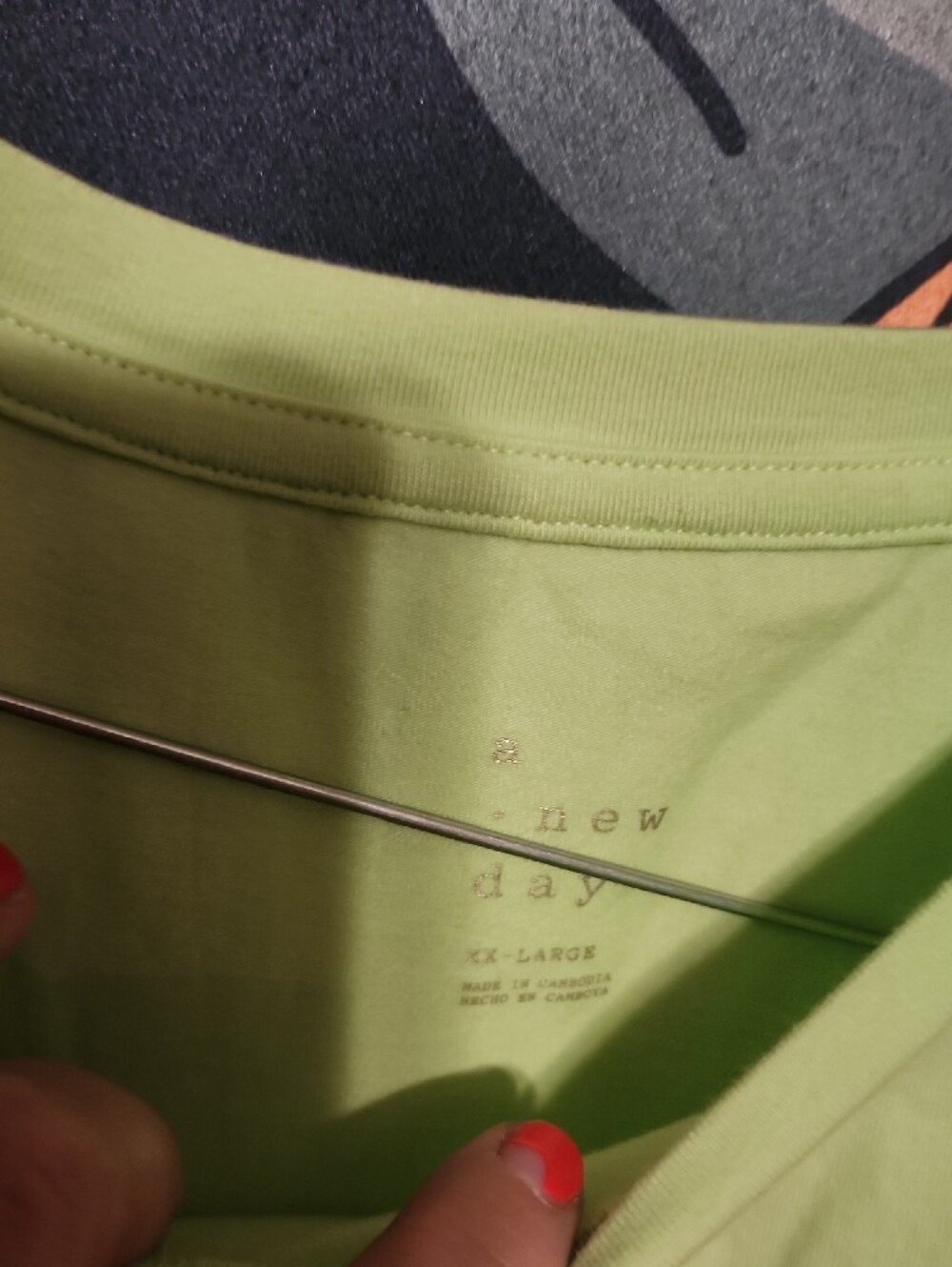 a new day Light Lime Puff Sleeve Top - Picture 2 of 3